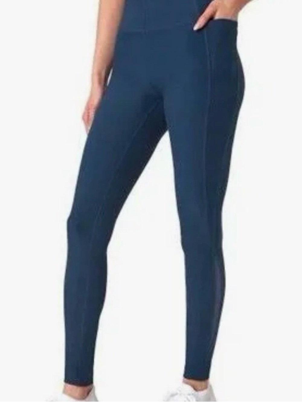 Mondetta  High-Waist Navy Active Leggings SMALL